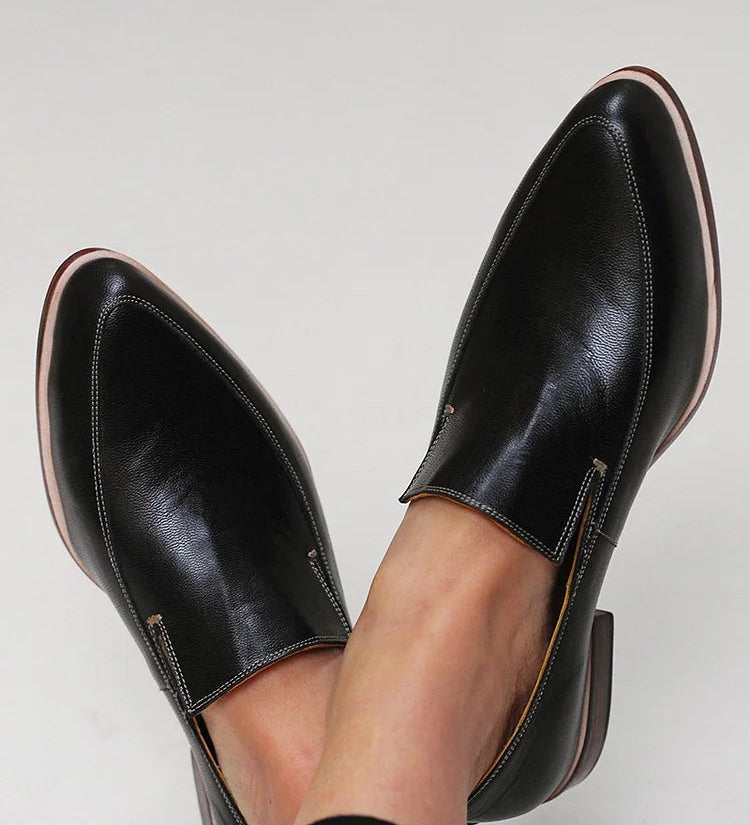 Thalia - Mocassins Minimalistes Sculptés