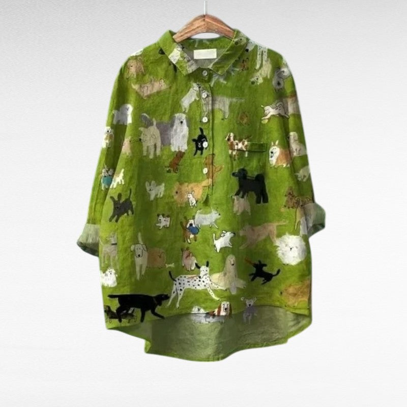 Cécile | Blouse élégante d'été