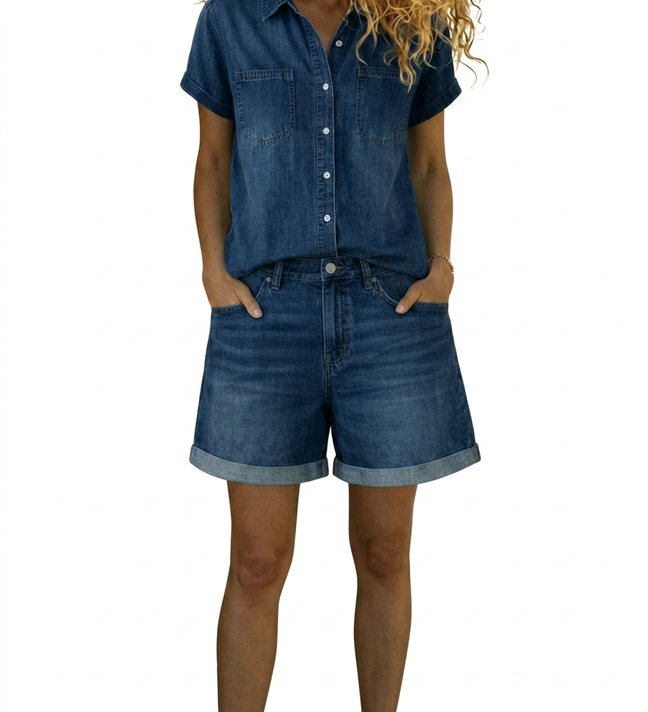 Romy | Robe décontractée en jean