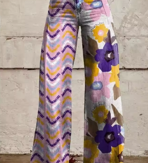Florence | Pantalon Vintage Fluide