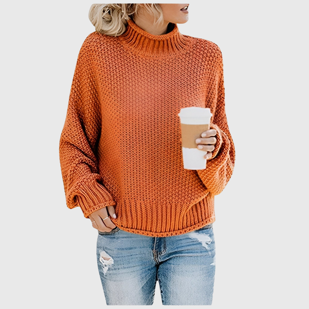 Anne | Pull Tricoté Classique et Confortable