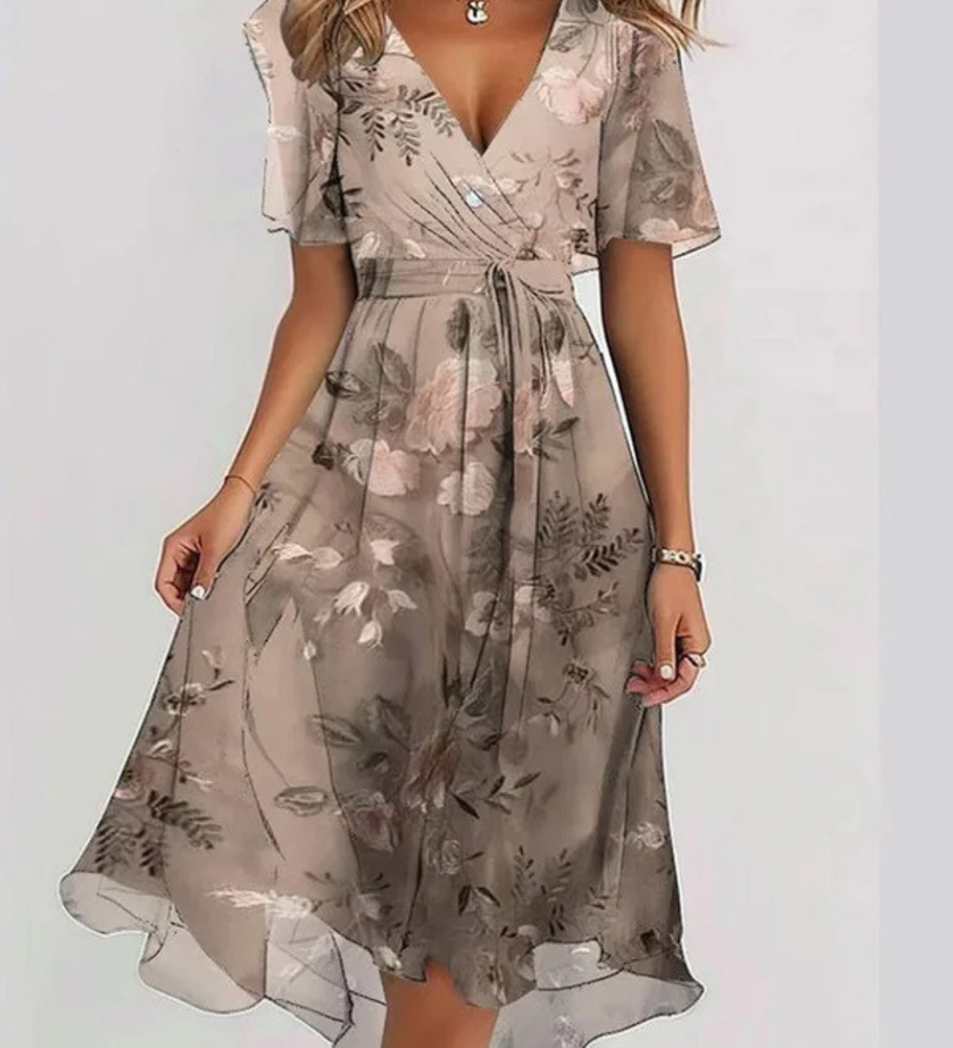 Matilda | Robe d'été avec couverture de ventre