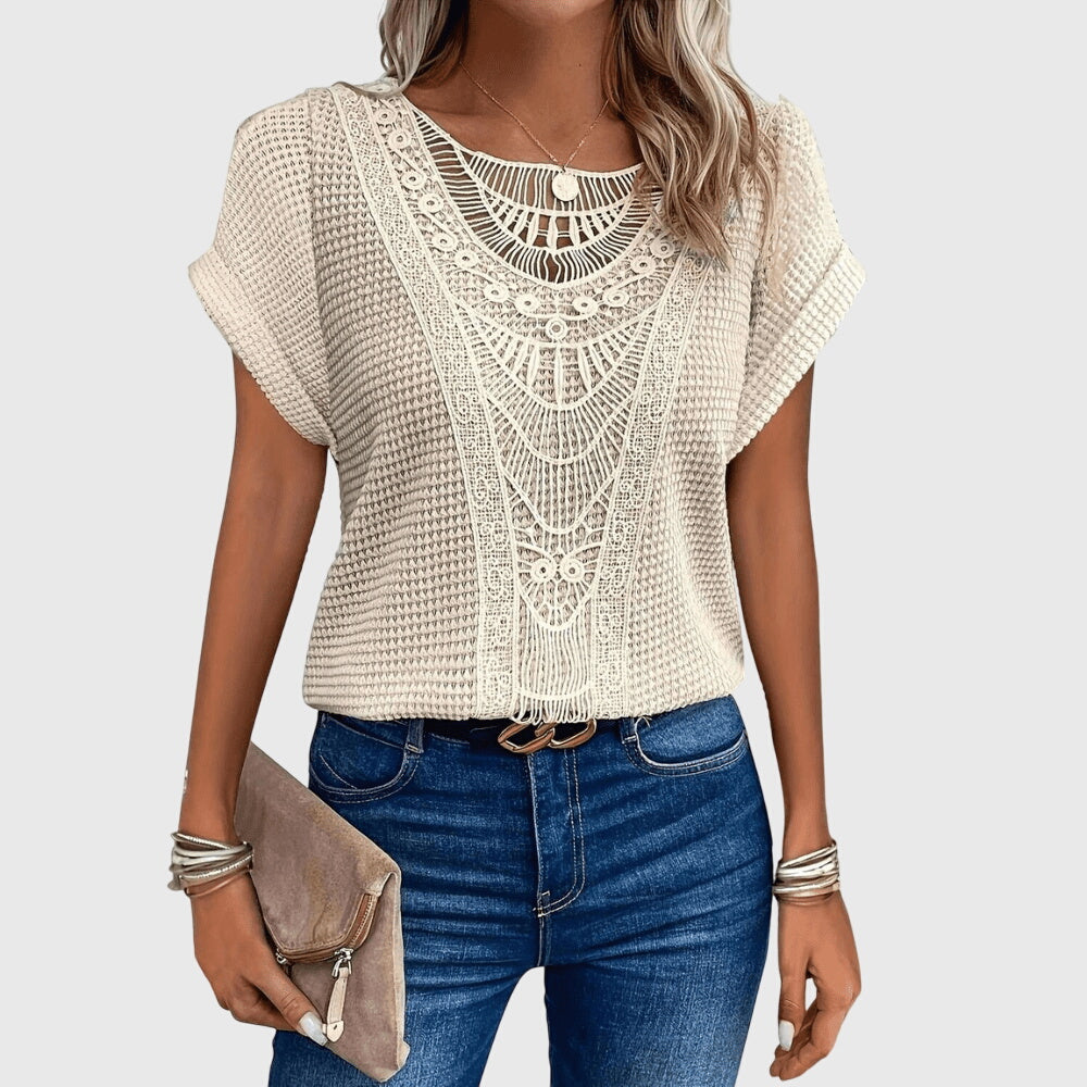Lucie | Blouse Élégante Style Ibiza