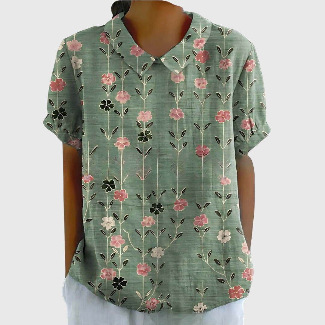 Élise | Blouse Florale