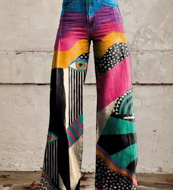 Madeleine | Pantalon Imprimé Organique