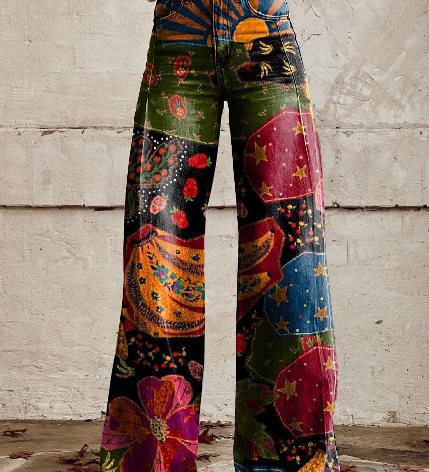 Édith | Pantalon Motif Authentique