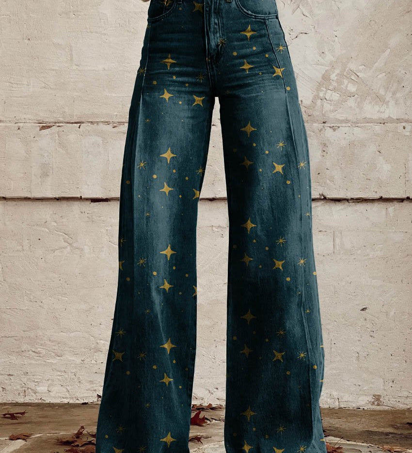 Anaïs | Pantalon Motif Libre