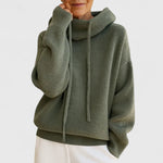 Jeanne | Sweat à Capuche Tricoté Confortable