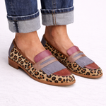Zelda - Mocassin Élégant Léopard
