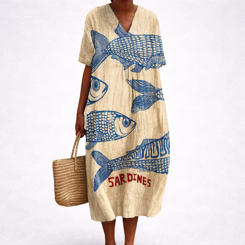 Leonie - Robe d'Ete Confortable