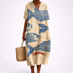 Leonie - Robe d'Ete Confortable