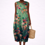 Juliette - Robe d'Ete Confortable Sans Manches