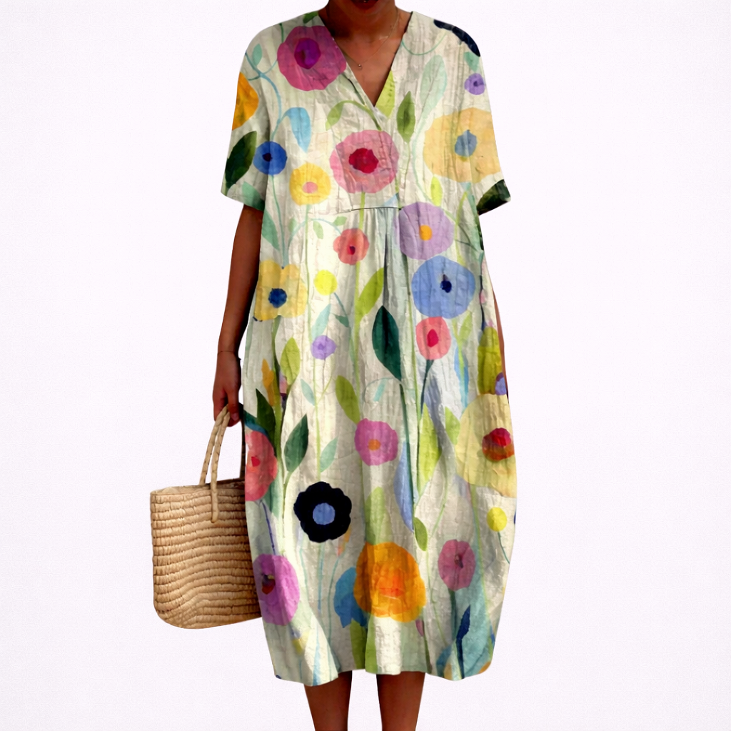Gaelle - Robe d'Ete Confortable
