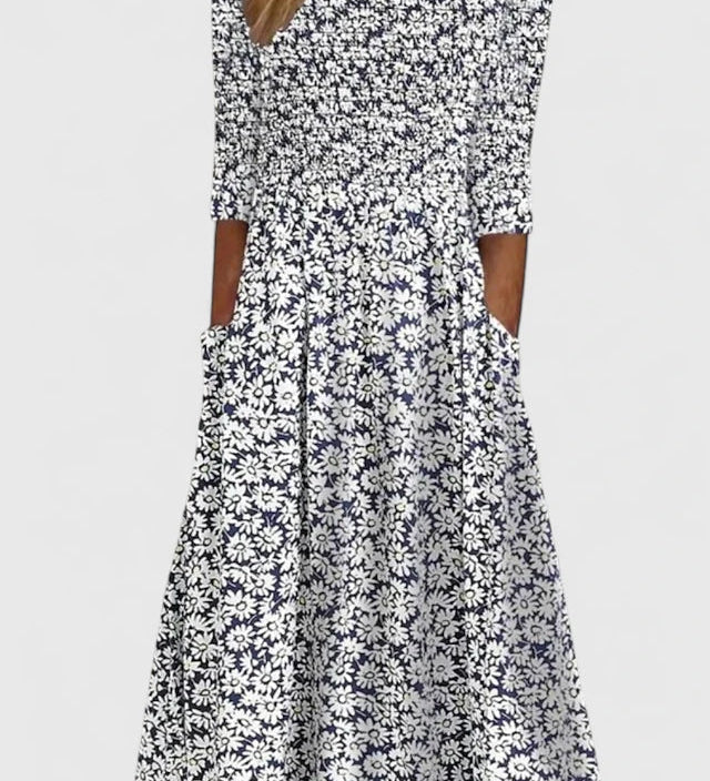 Violethia | Robe Midi Élégante