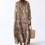 Maelys - Robe d'Ete Imprimee Flatteuse