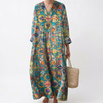 Capucine - Robe d'Ete Imprimee Flatteuse