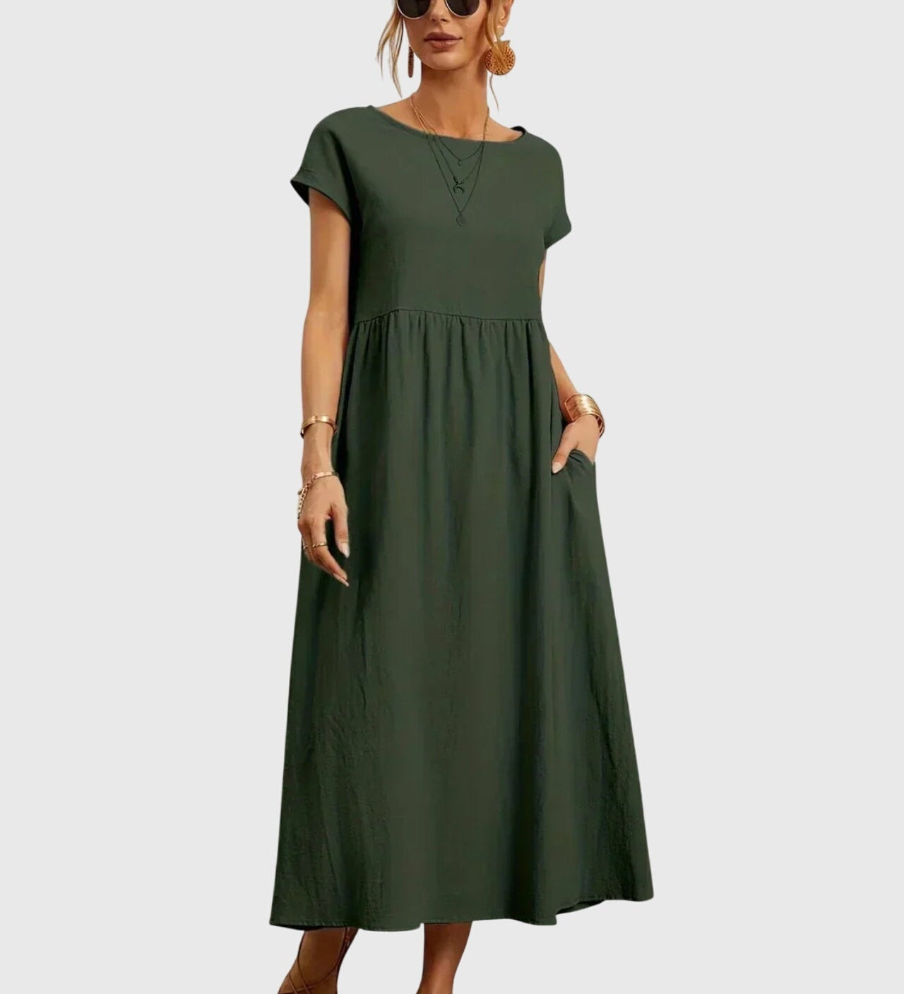 Giselle | Robe Décontractée avec Poches