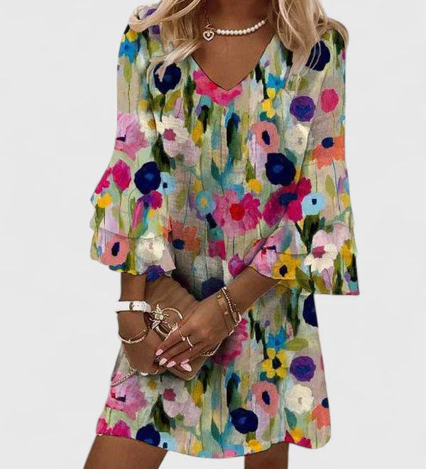Elviera | Robe Mini Élégante