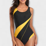 Sabine | Maillot de bain une pièce sporty à découpes