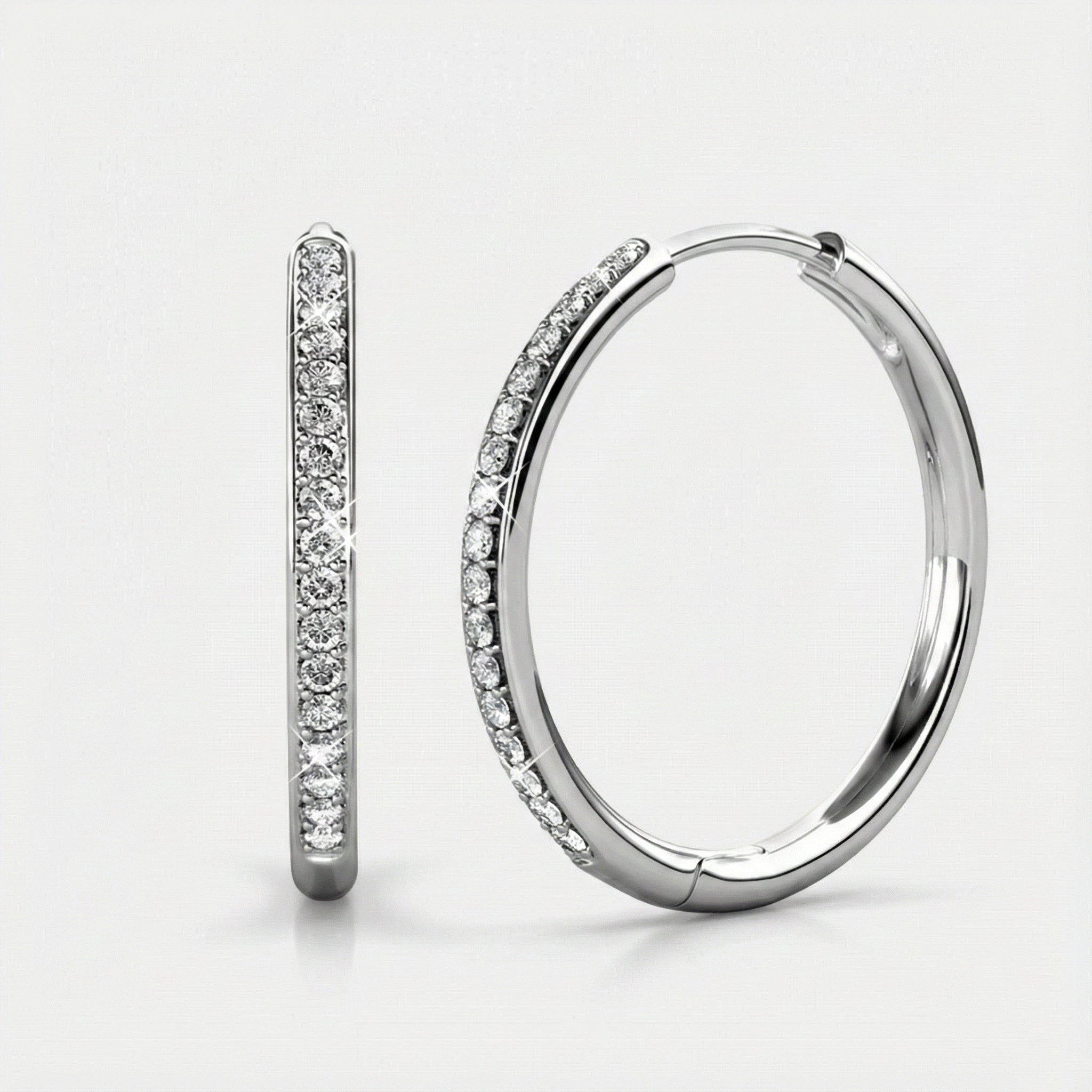 Boucles d'oreilles Sorel Pavé